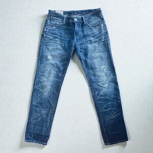 Polo Ralph Lauren Boyfriend Jeans • Light Distress Straight Leg • Size 26